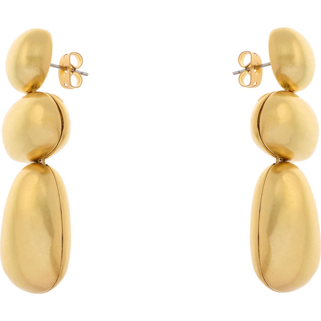 Reiss Reiss Dinah Dome Drop Earrings