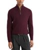 Reiss Reiss Douglas Wool Half Zip Diagonal Stitch Sweater - 1