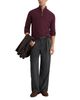 Reiss Reiss Douglas Wool Half Zip Diagonal Stitch Sweater - 2