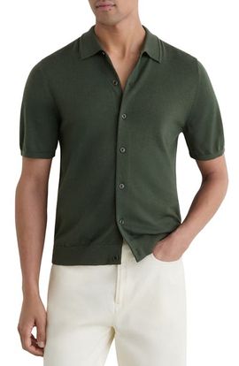 Reiss Reiss Drayton Wool Short Sleeve Sweater
