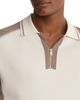 Reiss Reiss Elmers Half Zip Knit Polo Shirt - 4