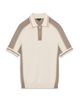 Reiss Reiss Elmers Half Zip Knit Polo Shirt - 6