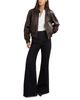 Reiss Reiss Eloise Cropped Funnel Neck Bomber Jacket - 2