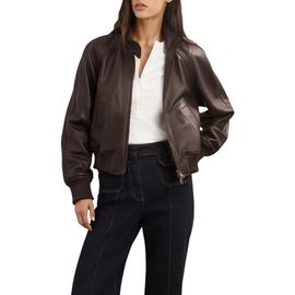 Reiss Reiss Eloise Faux Leather Jacket