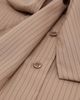 Reiss Reiss Elowen Pinstripe Tie Neck Shirt - 3