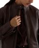 Reiss Reiss Erin Leather Stand Collar Zip Front Jacket - 4