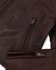 Reiss Reiss Erin Leather Stand Collar Zip Front Jacket - 6