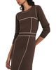 Reiss Reiss Etta Belted Knit Midi Dress - 3