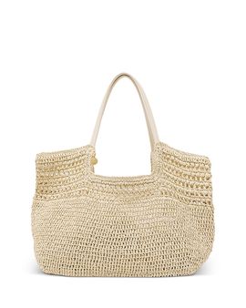 Reiss Reiss Evelyn Cut Out Crocheted Tote