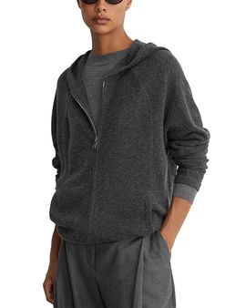 Reiss Reiss Evie Full Zip Hoodie Sweater