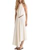 Reiss Reiss Evie Halter Neck Handkerchief Hem Midi Dress - 1