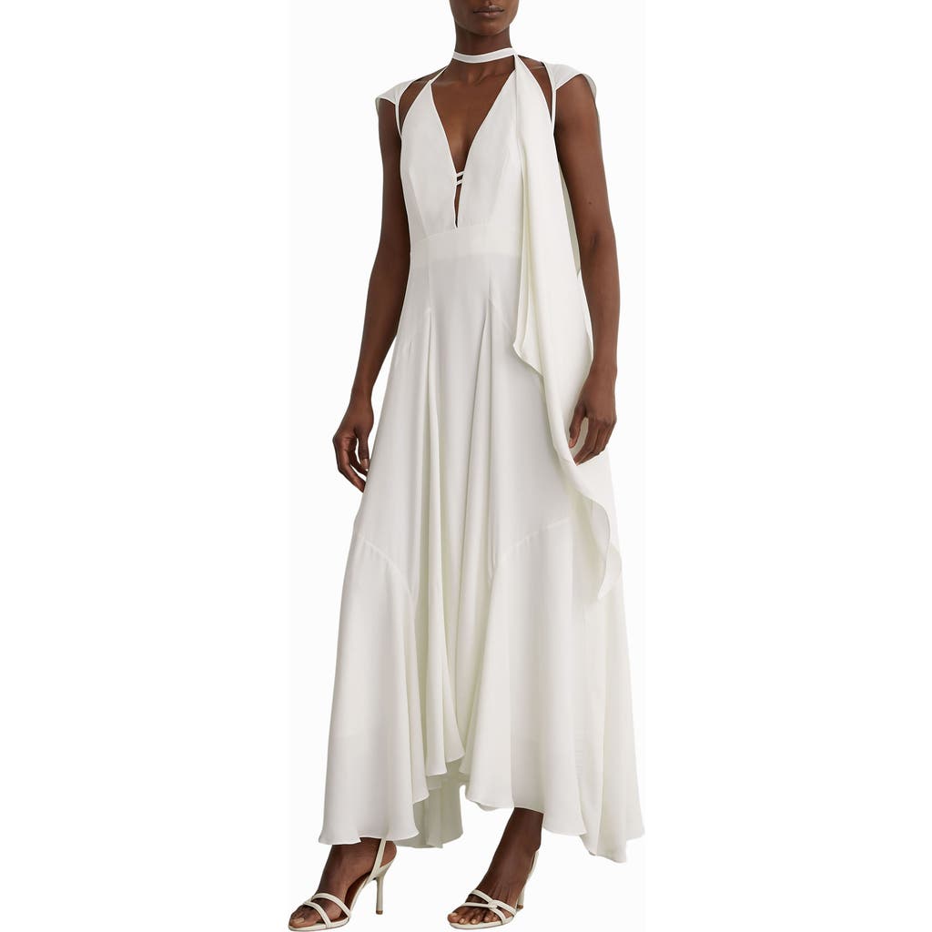 Reiss Reiss Evory Cape Maxi Dress