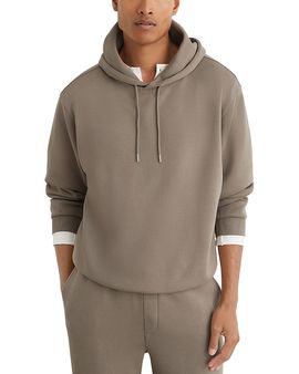Reiss Reiss Falco Interlock Jersey Pullover Hoodie