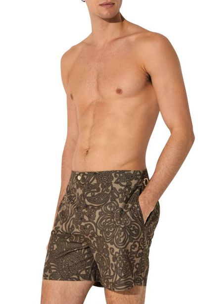 Reiss Reiss Fallow Floral Side Adjuster Swim Trunks