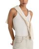 Reiss Reiss Febe High Rise Wide Jeans in Cream - 4