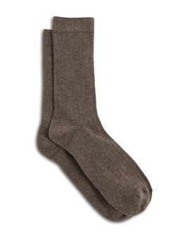 Reiss Reiss Felicia Ribbed Cotton Socks