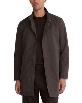 Reiss Reiss Flaye Overcoat & Removable Stand Collar Gilet