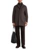Reiss Reiss Flaye Overcoat & Removable Stand Collar Gilet - 3