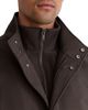 Reiss Reiss Flaye Overcoat & Removable Stand Collar Gilet - 5