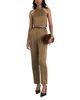 Reiss Reiss Fleur Metallic Crop Top - 2