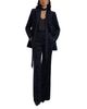 Reiss Reiss Flocked Velvet Flare Trousers - 3