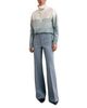 Reiss Reiss Flora Stripe Button Neck Sweater - 2