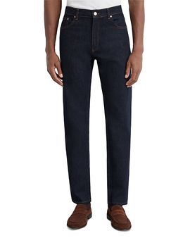 Reiss Reiss Floyd Cotton Blend Slim Fit Jeans in Rinse Wash