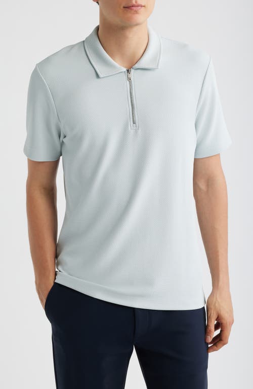 Reiss Reiss Forno Jacquard Half Zip Polo