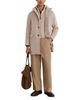Reiss Reiss Fossil Funnel Neck Gilet Insert Coat - 2