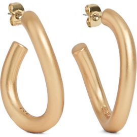 Reiss Reiss Freya Wave Hoop Earrings