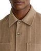Reiss Reiss Gano Chalk Stripe Brushed Pocket Overshirt - 4