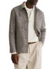 Reiss Reiss Gano Wool Blend Check Shirt Jacket - 1