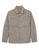 Reiss Reiss Gano Wool Blend Check Shirt Jacket - 3