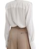 Reiss Reiss Glenn Tie Waist Silk Top - 2