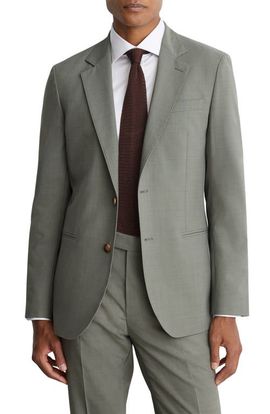 Reiss Reiss Grain Tailored Fit Wool Blend Blazer
