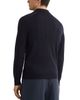 Reiss Reiss Greyson Ribbed Long Sleeve Merino Wool Polo - 4
