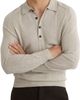 Reiss Reiss Greyson Wool Long Sleeve Polo - 1