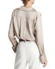 Reiss Reiss Hailey Button Front Silk Shirt - 2