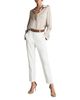 Reiss Reiss Hailey Button Front Silk Shirt - 4