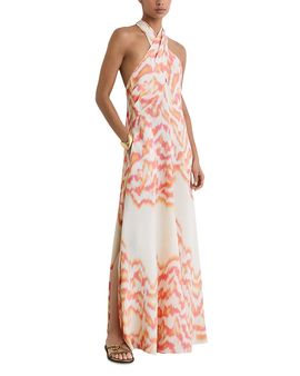 Reiss Reiss Halter Neck Maxi Dress