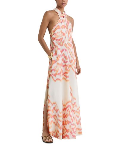 Reiss Reiss Halter Neck Maxi Dress