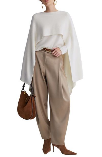 Reiss Reiss Harly Wool & Cashmere Cape Top
