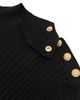 Reiss Reiss Harriet Short Sleeve Button Knitted Dress - 6
