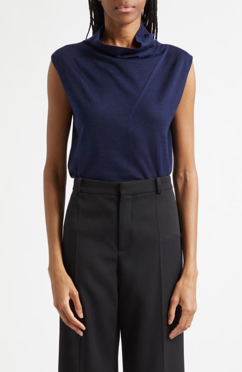 Reiss Reiss Honey Cowl Neck Sleeveless Wool Sweater