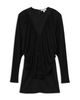 Reiss Reiss Imogen Draped Round Neck Mini Dress - 6