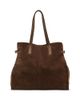 Reiss Reiss Indigo Oversized Suede Tote - 1