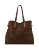 Reiss Reiss Indigo Oversized Suede Tote - 5