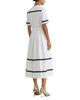 Reiss Reiss Isabelle Rick Rack Trim Midi Dress - 3
