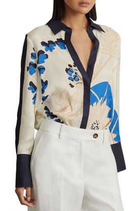 Reiss Reiss Isla Print Shirt