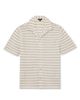 Reiss Reiss Island Striped Knit Button-Up Shirt - 3